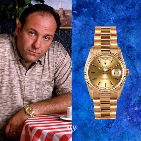 tony soprano rolex|tony soprano rolex day date.